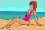 female-sunbather